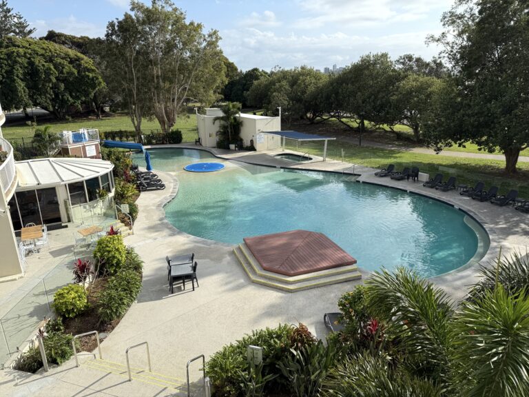 Gemini Resort Swimming Pool from Unit 19