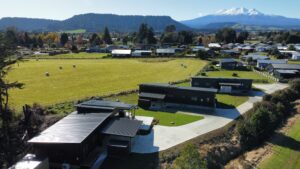 Ohakune 30c, 30d, 30e aerial mountain view