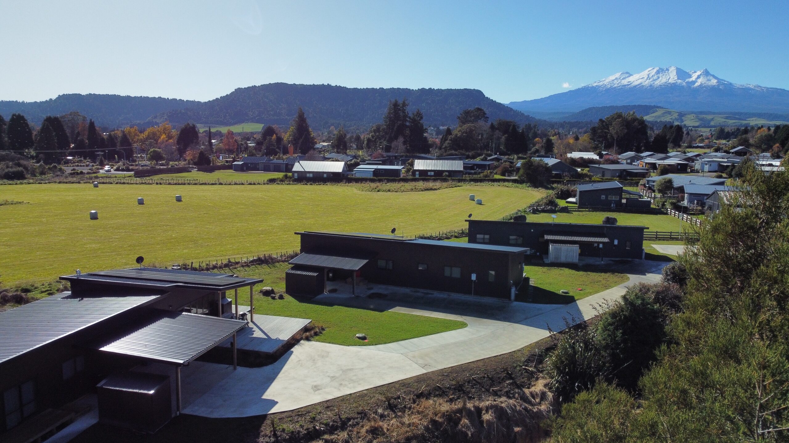 Ohakune 30c, 30d, 30e aerial mountain view